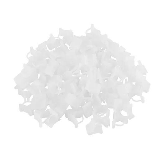 100Pcs Vegetable Fruit Tree Seedling Nursery Plastic Plants Grafting Clips Gardening Tools