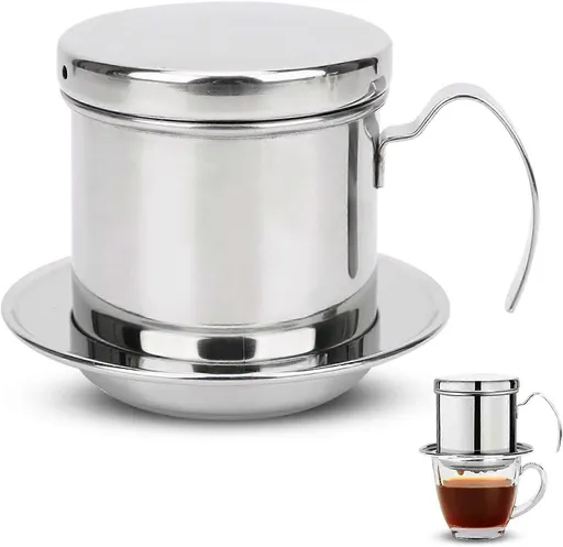 Vietnamese Coffee Filter Stainless Steel Single Drip Coffee Maker Brewer