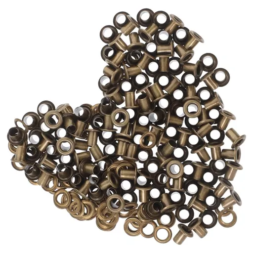 100 Sets Buttonhole Scrapbook Kit Craft Tools Small Grommets Grommet Kits Jewelry Eyelets Trim Grommet Tool Eyelet Punch