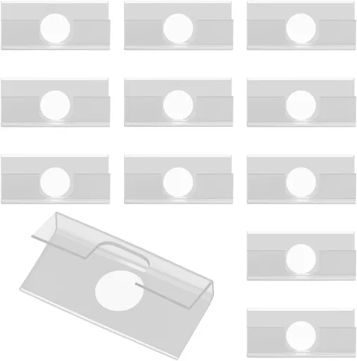 600 Pcs Clear Hangers Ear Jewelry Plastic Clothes Hanger Earring Display Hook Adhesive Ear Ring Hooks White Earring Cards for Selling Hanging PVC Ear Hooks Clear Plastic PVC Hooks