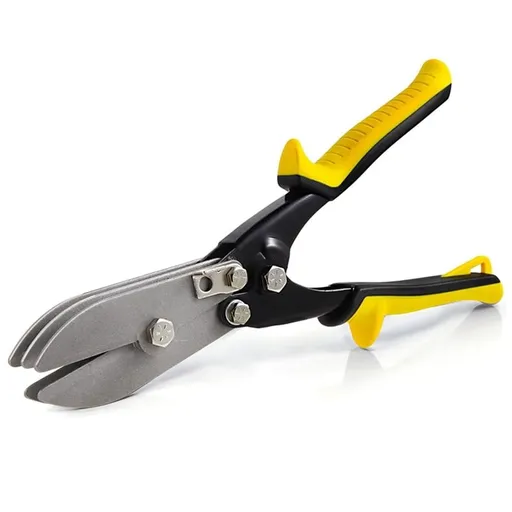 5-Blade Hand Crimper Sheet Metal Tool 10-1/2 Inch Ergonomic Design Metal