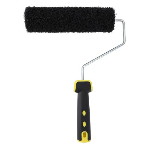 Paint Roller Prevent Slip Handle Washable Reusable Roller Painting Brush for Interior Floor Wall