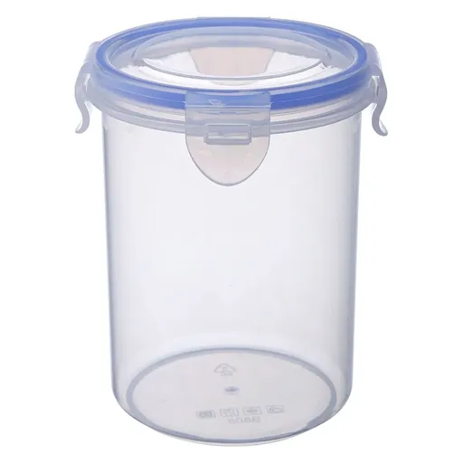 1500ml Plastic Airtight Food Storage Canister, Sealed Grain Keeper for Rice, Flour, and Dry Goods, Durable Container for Kitchen Pantry Organization, 1pc