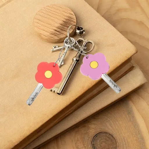 Key Identifiers Covers Key Covers PVC 4pcs Scratch Prevention For Women Daily Use