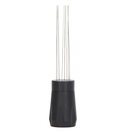Coffee Distribution Needle Stainless Steel Firm Practical Safe Hand Tampers Stirring Tool for Home Black