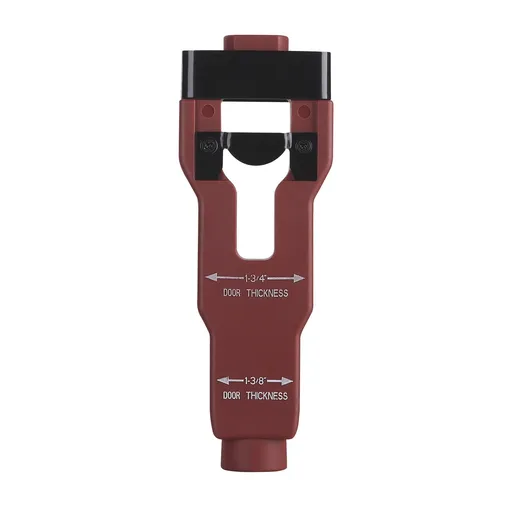 Door Latch Chisel Positioning Tool: Precise Positioning Without Measurement, Easy Installation With Less Effort/wine red