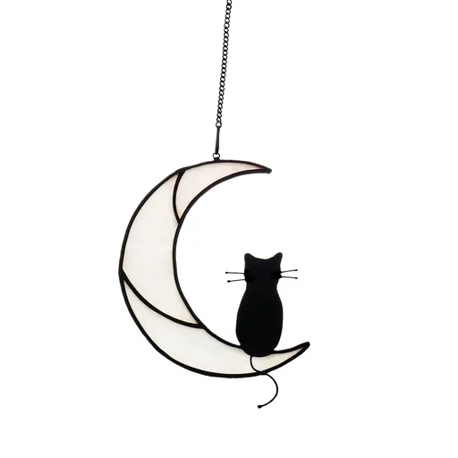 Cat Hanging Decor Acrylic Double Side Cute Decorative Window Hanging Craft for Birthday Anniversary Party Wedding 9