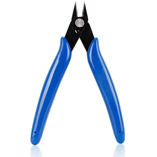 Wire Cutters, Flush Cutters with Internal Spring, Jewelry Making Tools, Cable Cutters with Smooth Handle for Component Foot