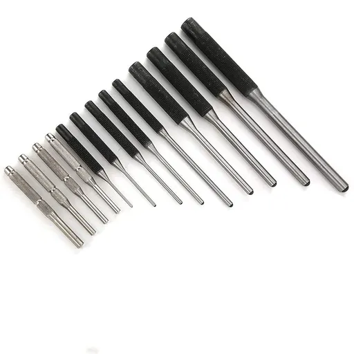 Pin Punch Set, 9pcs 1/16" - 5/16" Removing Repair Tools with Storage Pouch, Great for Automotive, Watch Repair, Jewelry and Craft