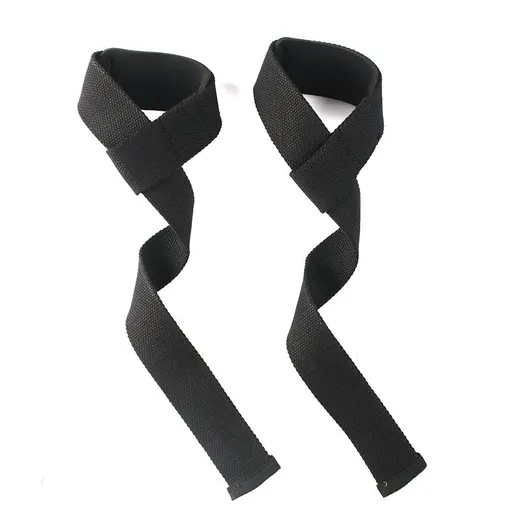 Vigor Power Gear Latex Wrist Strap Weightlifting Black [pair]]