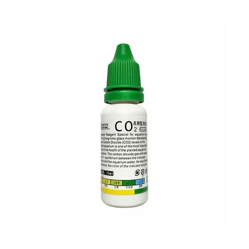 Aquatic CO2 Drop Checker Glass Aquarium Monitor Kit Accurate Fish Tank Tester - Test solution