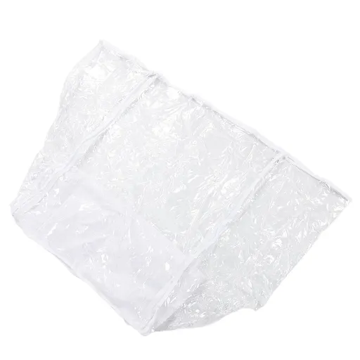 Sheet Pan Rack Cover Transparent Foldable PVC Foodservice Bread Rack Cover for Home Kitchen Restaurant 20 Tier