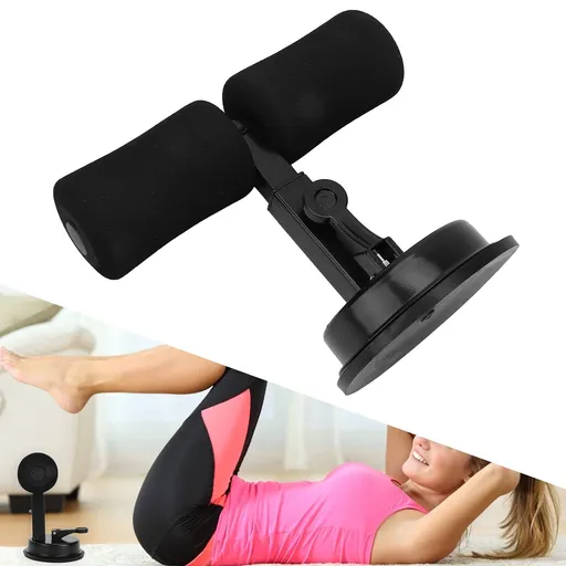 Sit-up aid Sit-Ups Floor Bar, Portable Adjustable Sit-Ups Equipment, Sit-Ups Assistant Device with Strong Suction Cup for Home