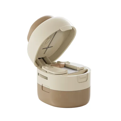 Pill Cutter Adjustable Multi-Functional Accurate Cutting Hidden Blade for Small Large Pills 1/2 1/4 Cuts