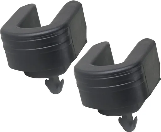 2 Pcs Tailgate Bushing Rear Right Passenger Side Compatible with 2014-2019 Chevy Silverado 1500 2500HD 3500HD Colorado/GMC Sierra 1500 2500 HD 3500 HD Canyon Replaces 22966936 (Black)