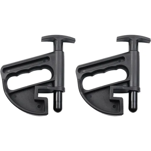 2 Pack Universal Tire Bead Clamp Tools Drop Center Helper - Rim Pry Solid Plastic No Scratches Built-in Spring for Most Vehicle Motorcycle Low Profile Tire
