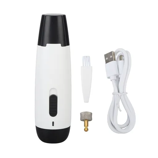 Dog Nail Grinder Professional Rechargeable Low Noise Electric Paws Grooming Tool for Cat Pet