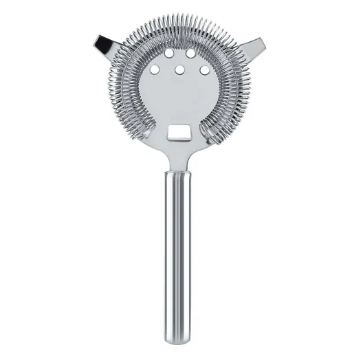 Stainless Steel Cocktail Drainer Filter Beverage Filtering Tool for Bar Restaurant 19.7*10.4cm