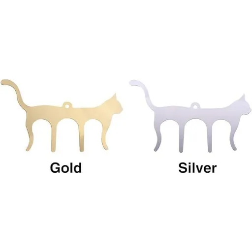 2 Metal Music Book Clips Sheet Music Page Holder Clips for Sheet Music Stands, Cute Cat Shaped Metal Music Bookmark for Piano