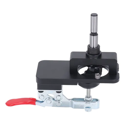 35MM Concealed Hinge Jig Aluminum Alloy Hinge Hole Drilling Jig Woodworking Tool Drilling for Door Cabinets Hinges Mounting