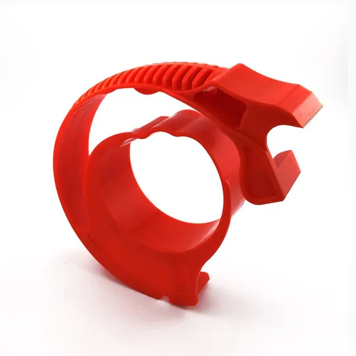 Handheld Masking Tape Dispenser with Tear-Off Serrated Edge and Assorted Color Paper Tape Rolls for Painting, DIY Crafts, Labeling, and Surface Protection Tasks (Grout Tool Only(Red))
