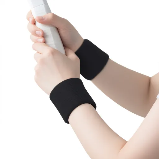Thickened Wristbands Polyester Basketball Training Calm black-[high elasticity, comfortable and breathable] Single [one size fits all]