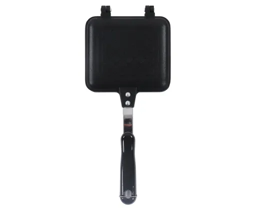 Sandwich Pan, Double-Sided Non-Stick Breakfast Frying Pan, Flat Bottom Panini Maker