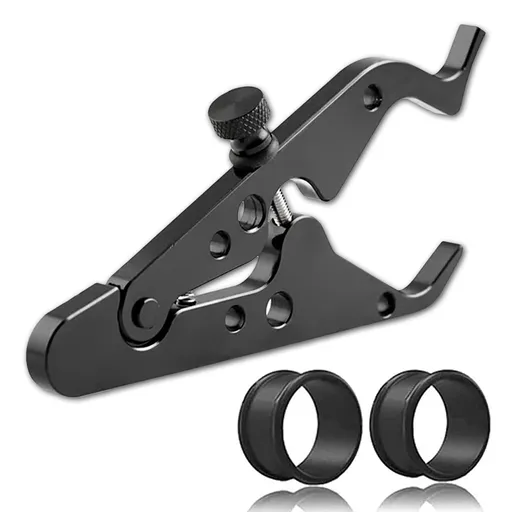 Motorcycle Cruise Control, Motorcycle Throttle Lock, Universal Throttle Assist Wrist/Hand Grip Lock Clamp with Silicone (1, Black)