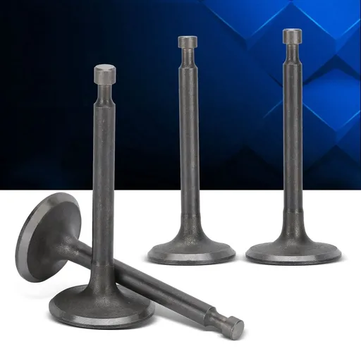Exhaust Valve Kit 2 Set Intake Exhaust Valve Kit 170F/GX210 Cylinder Head 2.5kw-3kw Gasoline Generator Parts