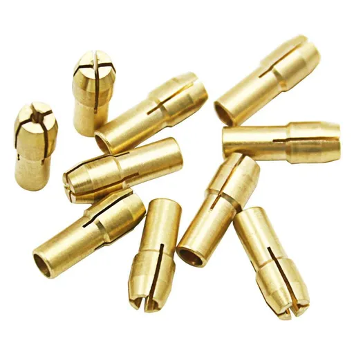10 Pack Electric Grinder, 3 Jaw Brass Drill Chuck, 2.0mm