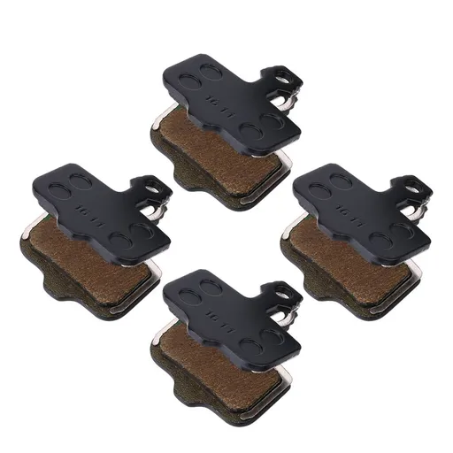 4 Pairs Mountain Bike Metallic Disc Brake Pads For