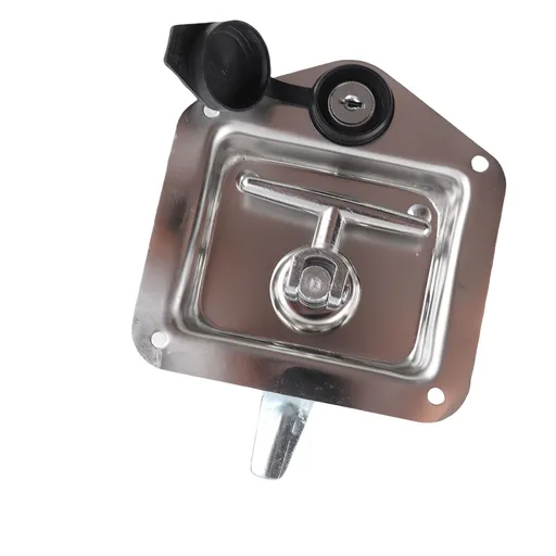 T Handle Latch with Keys Folding Handle Stainless Steel Tool Box Lock for Home Commercial Use