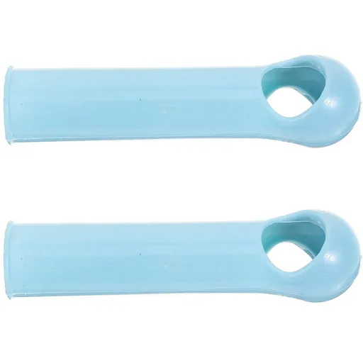 2-Pack Sky Replacement Mop Handle End Caps with Easy Install Grip for Broom Rod and Clothesline Stick