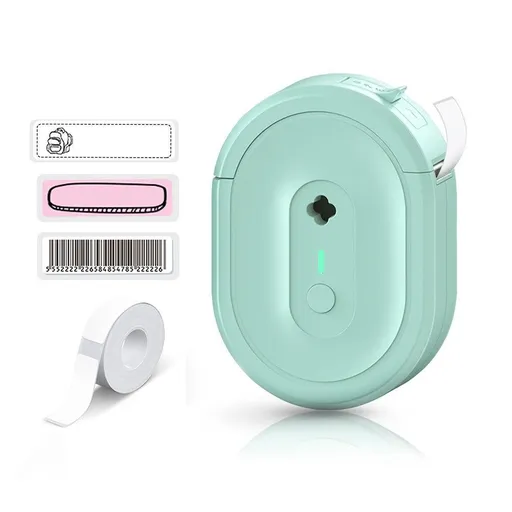 Wireless Mini Label Maker with Tape - Bluetooth Thermal Label Printer