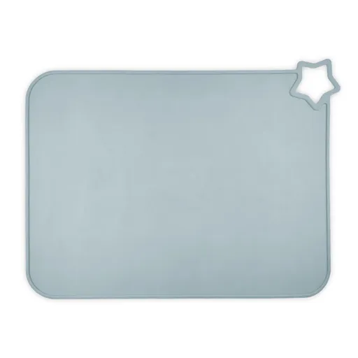 5PC Silicone Placemats for Baby & Kid, Stain Resistant Non-Slip Toddler Food Mats Eating Table Mat
