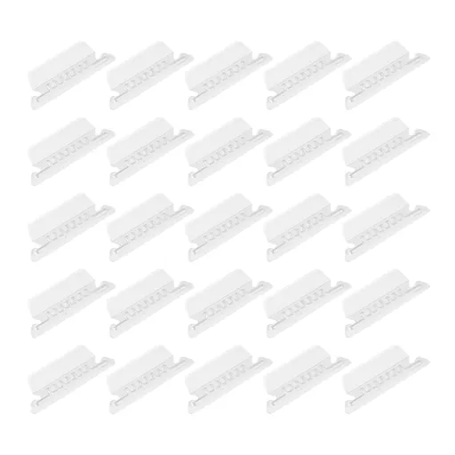 25 Pieces 3.5 Inch Clear Hanging Folder Tabs Hanging File Folder Tabs Clear Tabs for Hanging File Folders, Hanging File Folders with Tabs Office Hanging Files,Universal UNV43313 1/3 Cut Tab (Clear) Clear(75pc)