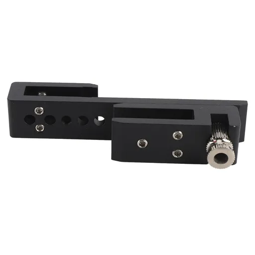 Frameless Shower Room Sliding Door Lock 12 Hole Glass Door Lock Stainless Steel Bathroom Lock for Home Hotel Black 8mm
