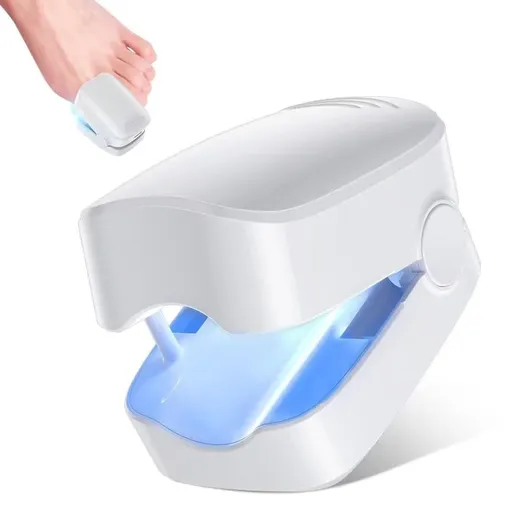 Nail Fungus Cleaning Light Device,for Damaged Discolored Thick Toenails & Fingernails, Effective Rechargeable Nail Fungus Remover