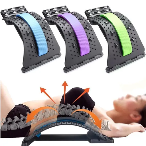 Back Stretch Equipment Fitness, Light Pink