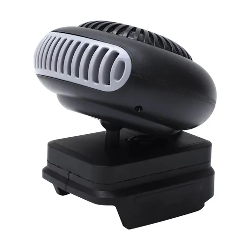 Lithium Battery Fan, 3 in 1 Heater Defogger with Large Battery and Overheat Protection for Home Car and Outdoor Use