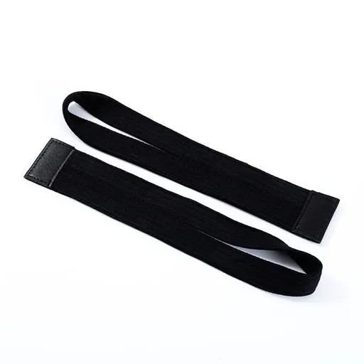 2 Pcs Weight Lifting Straps, Fitness Accessories for Barbells, Power Training and Strength Support - Black