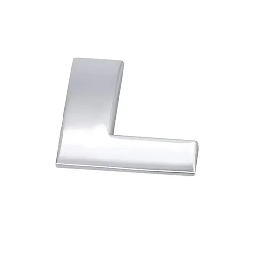 A-Z Alphabet Letters Car Sticker Self Adhesive Auto Badge Emblem 3D Chrome Good - L