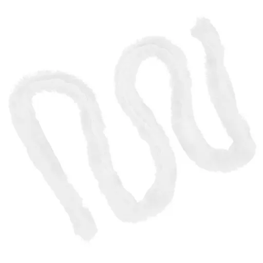 White Faux Ribbon for Costume DIY Accessories and Decoration