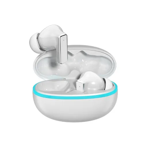 True Wireless Earbuds Bluetooth 6.0 Heavy Bass 13mm White