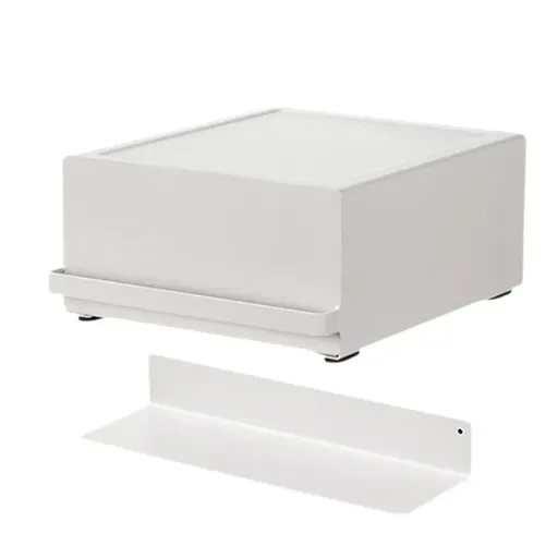 Coffee Pod Storage Drawer Space Saving Organizer for Home Countertop Cabinet - White