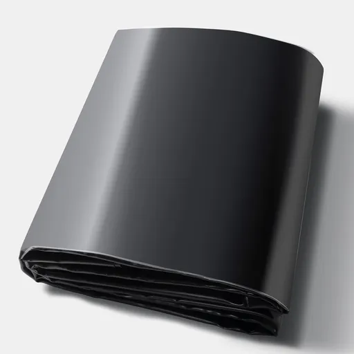 Pond Liner, 6 x 7.6 m 45 Mil Thick, Pliable EPDM Material Pond Skins, Easy Cutting Underlayment for Fish or Koi Pond, Waterfall Base, Water Features, Water Gardens, Fountains, Black