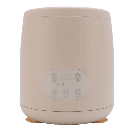 Baby Milk Bottle Shaker 4 Speeds 5 Timers Automatic Shaking Constant Temperature Bottle Shaker Warmer with Night Light