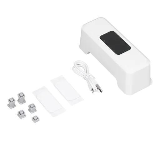 Automatic Touchless Toilet Flusher External Infrared 0.25S Induction Smart Toilet Flushing SensorWhite