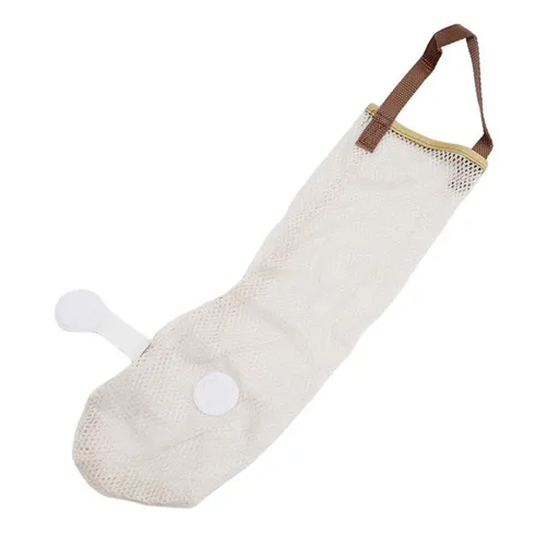 3PCS Reusable Hanging Mesh Storage Bags Long Grocery Bag Organizer for Potatoes, Onions, Plastic Bag Holder Dispenser for Kitchen