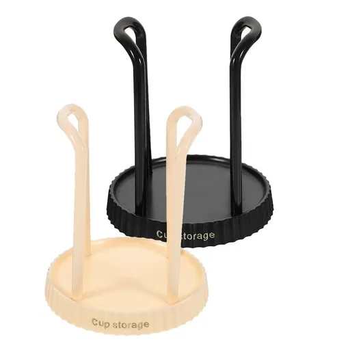 2Pcs Coffee Cup Holder for Countertop with Assorted Colors and Sturdy Wear Resistant Design